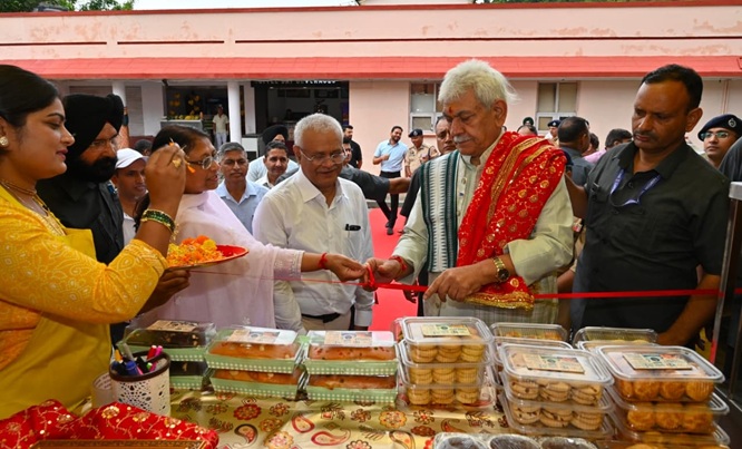 'LG Manoj Sinha addresses 23rd Foundation Day of SMVDU'